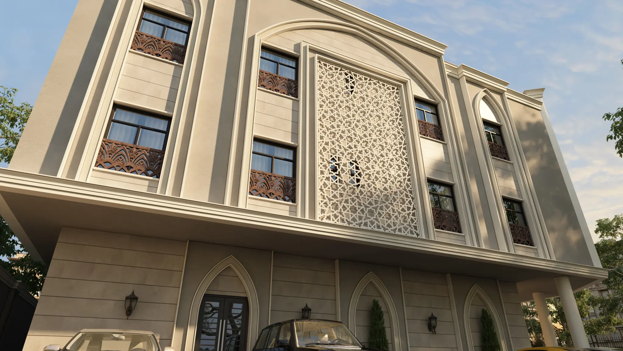 واجهة ليلية